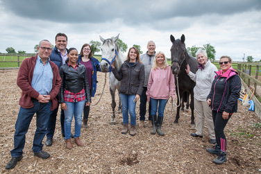 COVENTRY AND WARWICKSHIRE CHAMBER MEET THE HORSES